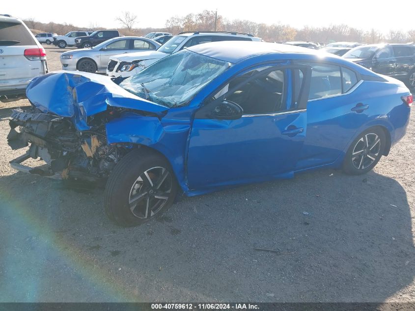 2024 Nissan Sentra Sv Xtronic Cvt VIN: 3N1AB8CV8RY322198 Lot: 40759612