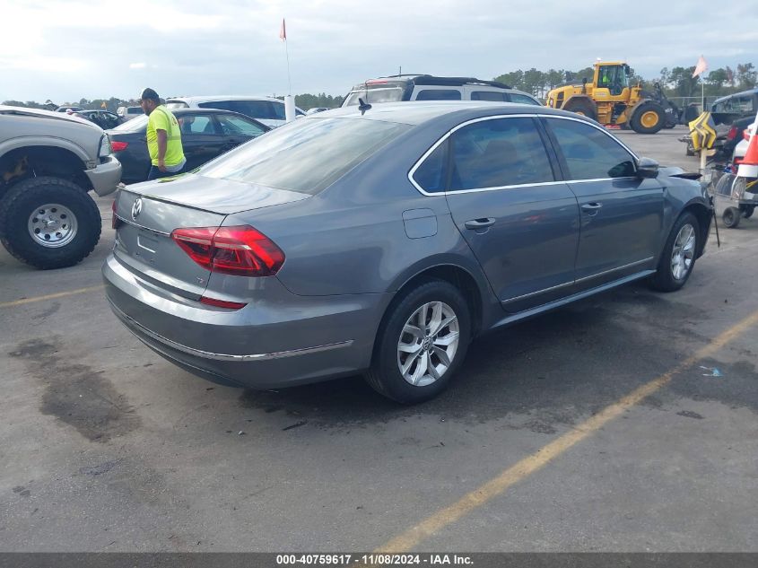 2017 VOLKSWAGEN PASSAT 1.8T S - 1VWAT7A31HC077674