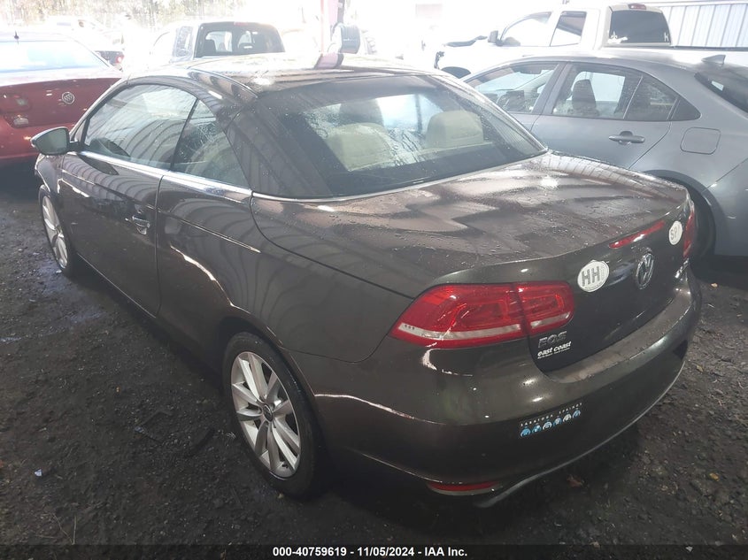 2015 VOLKSWAGEN EOS KOMFORT EDITION - WVWBW8AH8FV005744