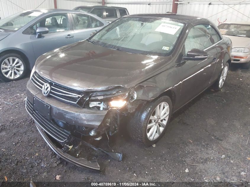 2015 Volkswagen Eos Komfort Edition VIN: WVWBW8AH8FV005744 Lot: 40759619