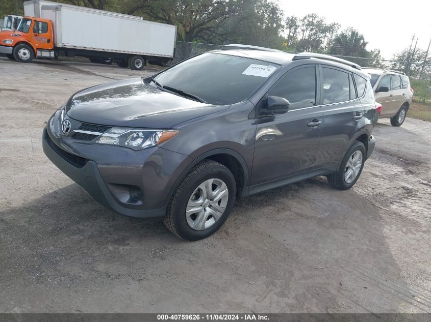 2015 Toyota Rav4 Le VIN: JTMZFREVXFJ048039 Lot: 40759626