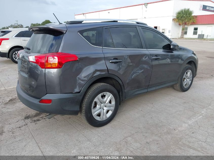 2015 Toyota Rav4 Le VIN: JTMZFREVXFJ048039 Lot: 40759626