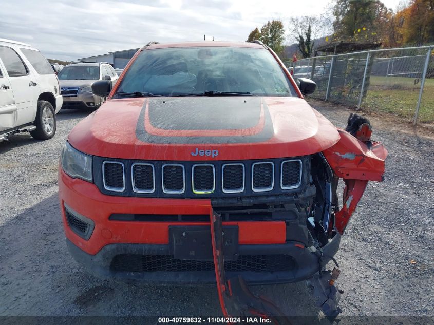 2018 Jeep Compass Sport 4X4 VIN: 3C4NJDAB2JT270989 Lot: 40759632