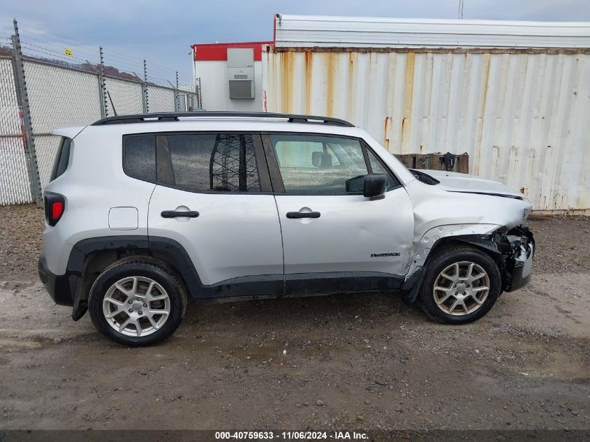 2021 Jeep Renegade Sport 4X4 VIN: ZACNJDABXMPM11722 Lot: 40759633