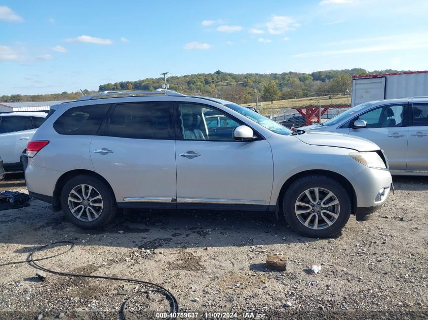 2015 Nissan Pathfinder Sl VIN: 5N1AR2MM0FC641039 Lot: 40759637