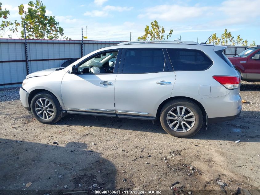 2015 Nissan Pathfinder Sl VIN: 5N1AR2MM0FC641039 Lot: 40759637