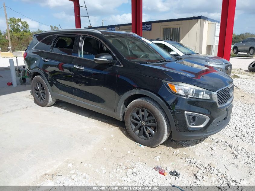 2017 KIA SORENTO 2.4L LX - 5XYPG4A36HG268955