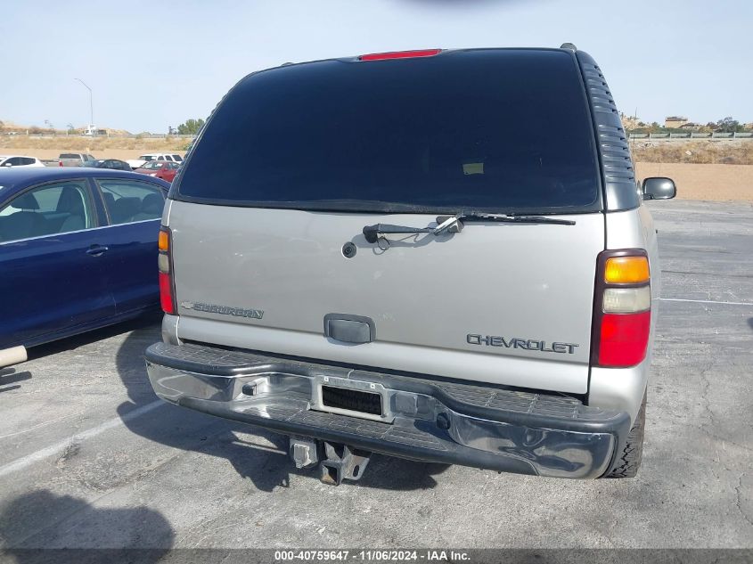 2004 Chevrolet Suburban 1500 Ls VIN: 3GNEC16TX4G344125 Lot: 40759647