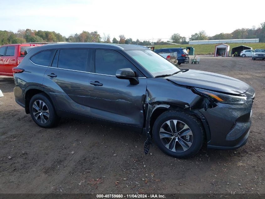 2024 Toyota Highlander Le/Xle/Xse/Limited/Platinum VIN: 5TDKDRBH5RS542967 Lot: 40759660