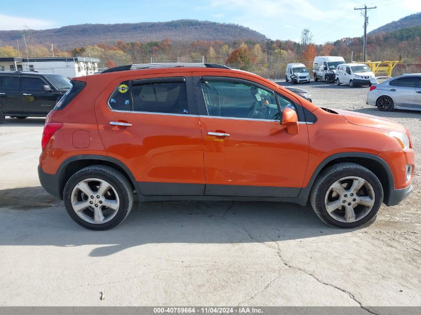 2016 Chevrolet Trax Ltz VIN: KL7CJRSB2GB662588 Lot: 40759664