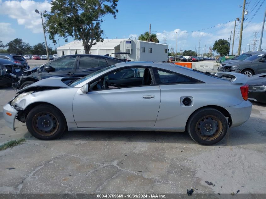 2001 Toyota Celica Gt VIN: JTDDR32T410082042 Lot: 40759669