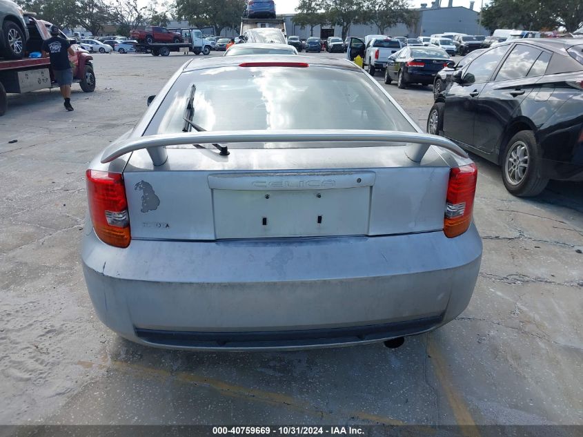 2001 Toyota Celica Gt VIN: JTDDR32T410082042 Lot: 40759669