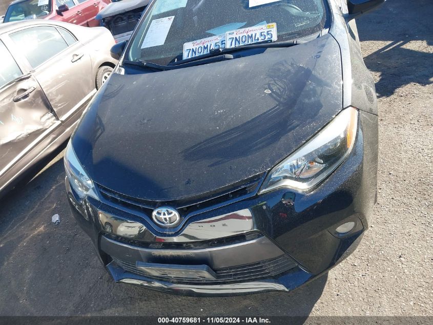 2015 TOYOTA COROLLA LE PLUS - 5YFBURHE9FP335905