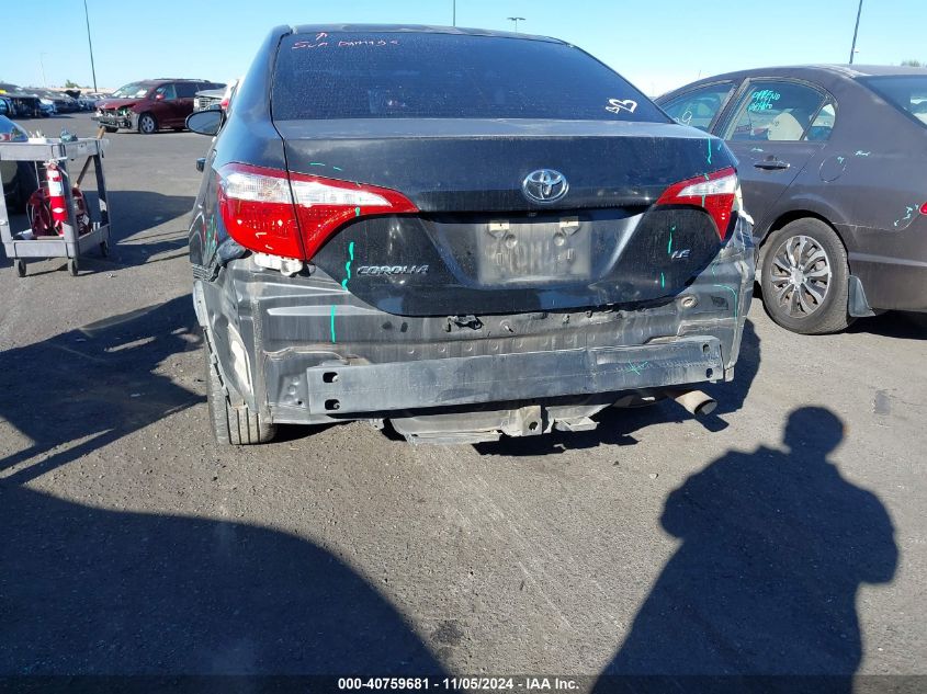 2015 TOYOTA COROLLA LE PLUS - 5YFBURHE9FP335905