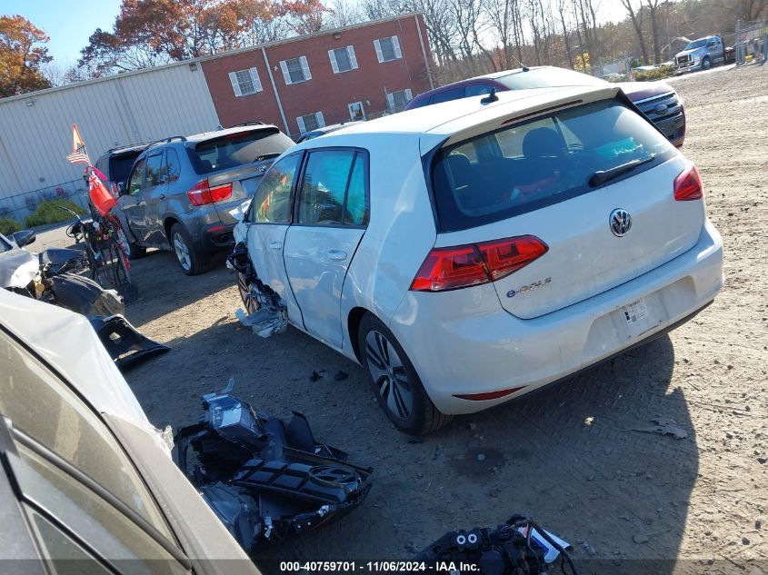 VIN WVWKP7AUXGW915119 2016 Volkswagen E-Golf, SE no.3