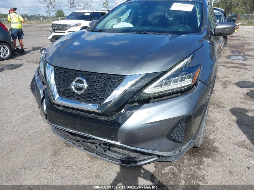 2020 Nissan Murano Sv Fwd VIN: 5N1AZ2BJ0LN110559 Lot: 40759707