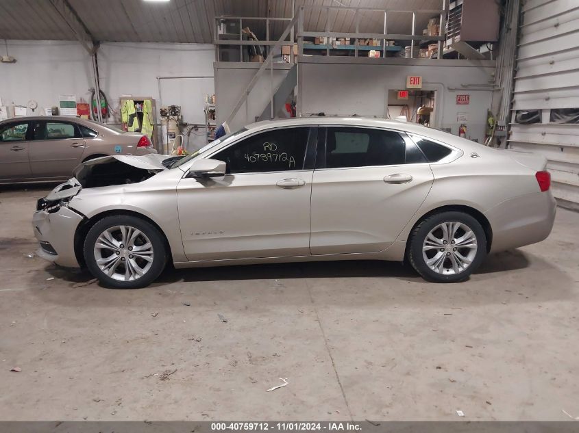 2014 Chevrolet Impala 2Lt VIN: 2G1125S39E9142551 Lot: 40759712