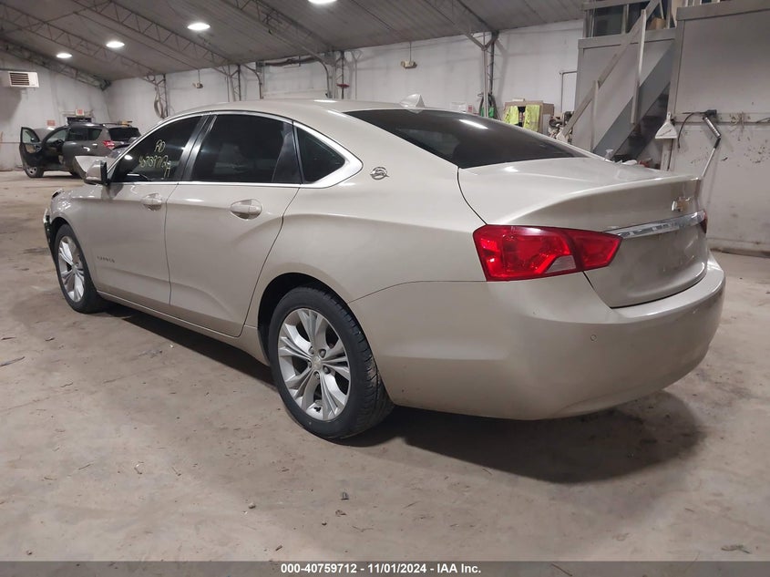 2014 CHEVROLET IMPALA VIN: 2G1125S39E9142551