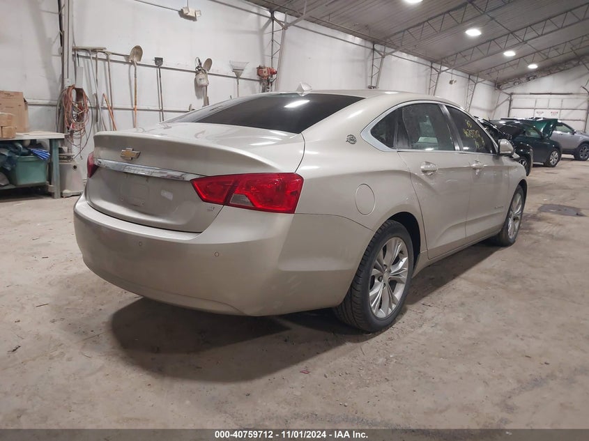 2014 CHEVROLET IMPALA VIN: 2G1125S39E9142551