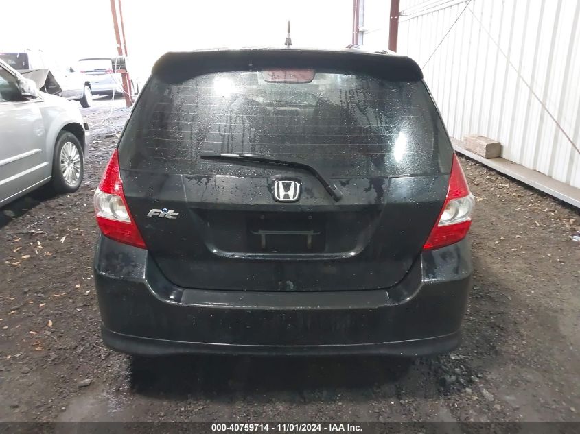 2007 Honda Fit Sport VIN: JHMGD38677S041932 Lot: 40759714