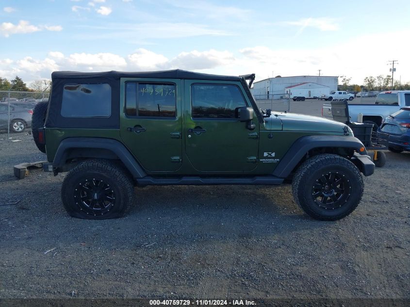 2007 Jeep Wrangler Unlimited X VIN: 1J4GA39177L146133 Lot: 40759729