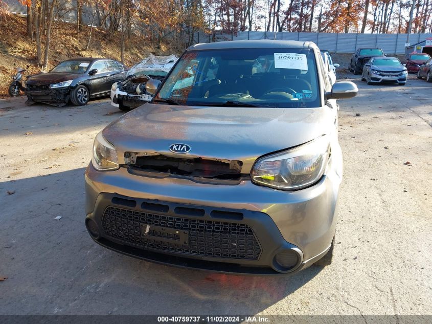 2014 Kia Soul + VIN: KNDJP3A50E7091944 Lot: 40759737