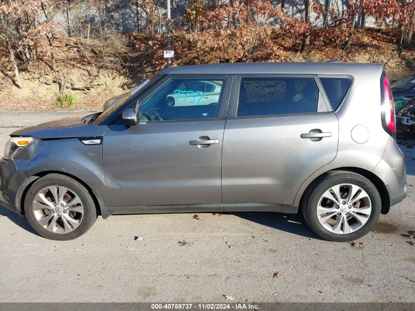 2014 Kia Soul + VIN: KNDJP3A50E7091944 Lot: 40759737