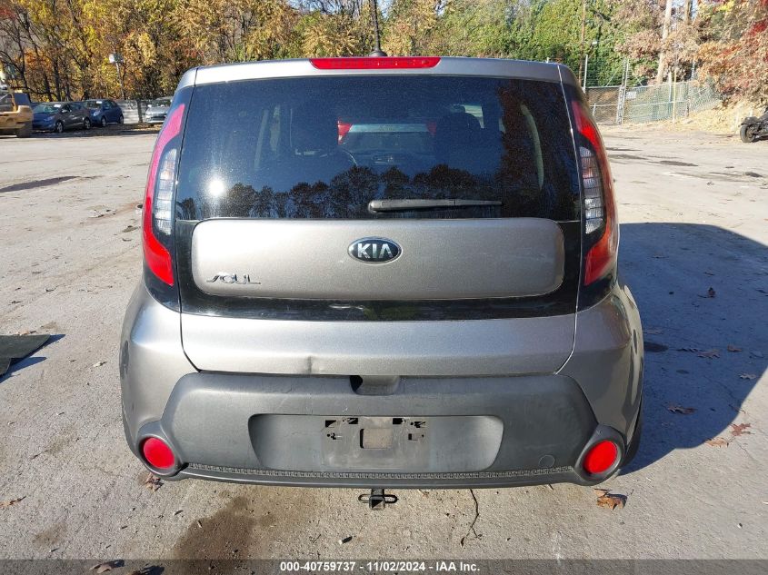 2014 Kia Soul + VIN: KNDJP3A50E7091944 Lot: 40759737