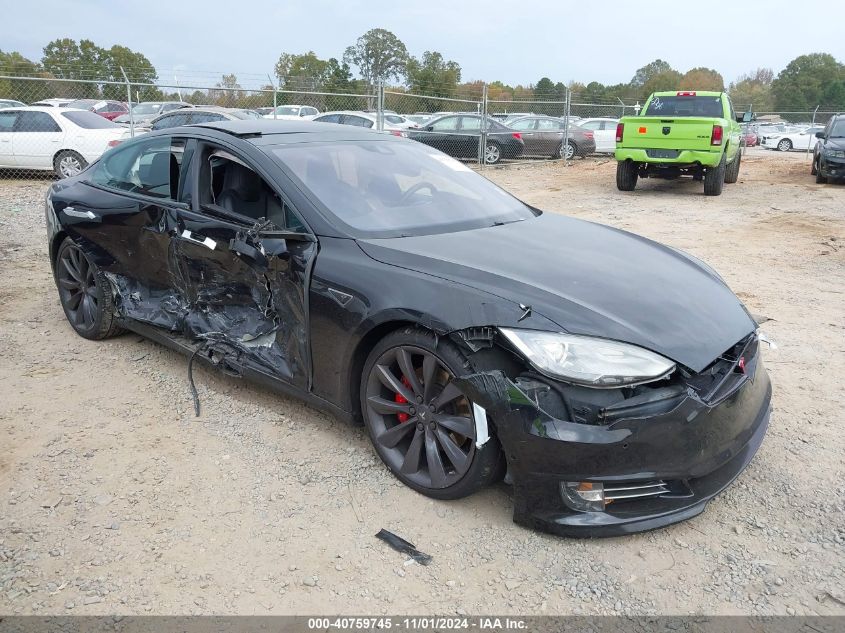 VIN 5YJSA1E48GF124116 2016 TESLA MODEL S no.1