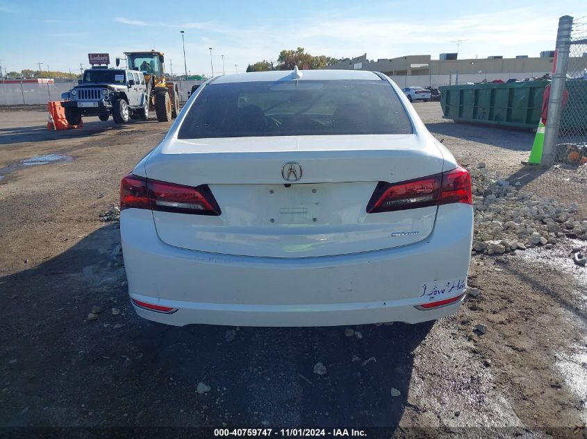 2017 Acura Tlx Technology Package VIN: 19UUB3F53HA001148 Lot: 40759747