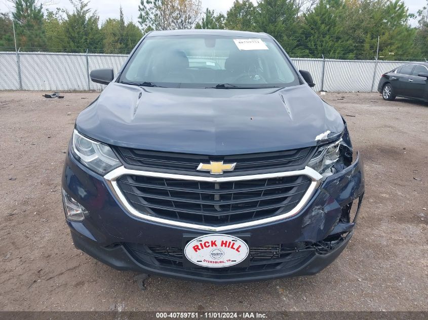 2018 Chevrolet Equinox Ls VIN: 3GNAXHEV6JL108802 Lot: 40759751