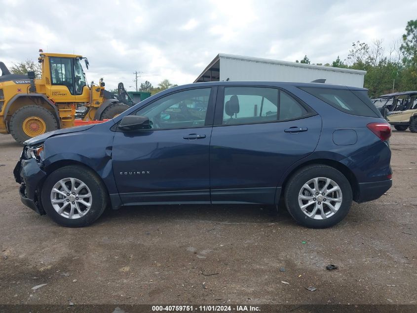 2018 Chevrolet Equinox Ls VIN: 3GNAXHEV6JL108802 Lot: 40759751