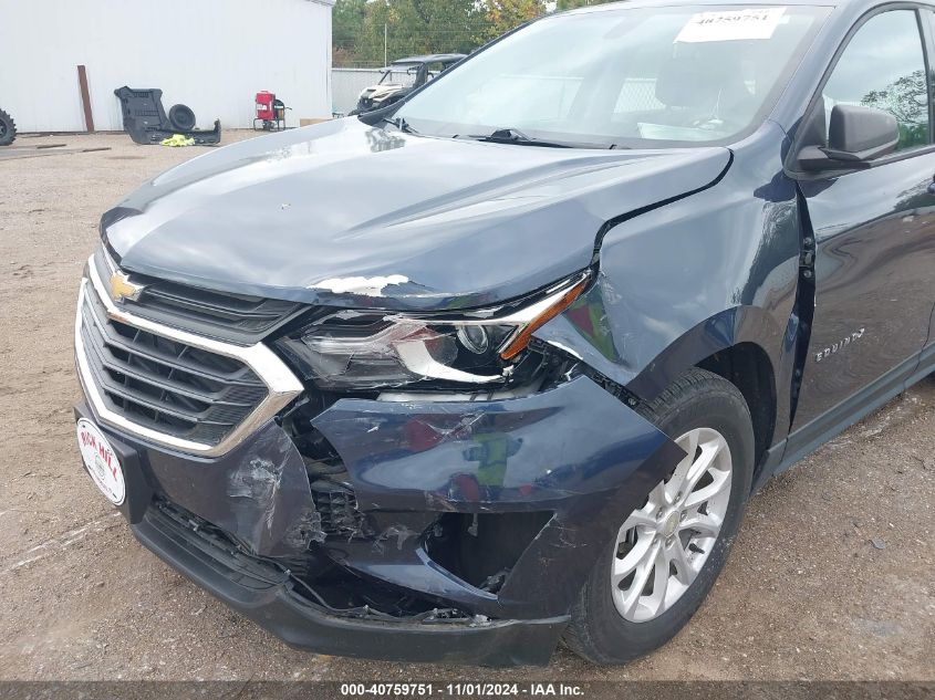 2018 Chevrolet Equinox Ls VIN: 3GNAXHEV6JL108802 Lot: 40759751