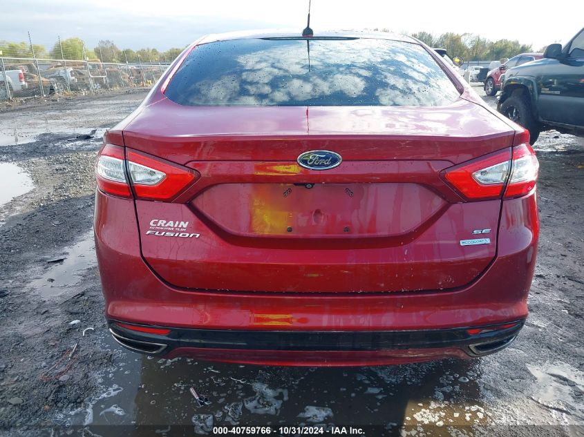 2015 Ford Fusion Se VIN: 3FA6P0H99FR251154 Lot: 40759766