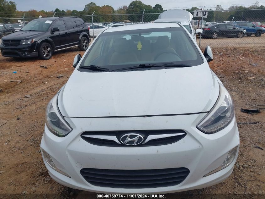 2014 Hyundai Accent Gls VIN: KMHCU4AE4EU766716 Lot: 40759774