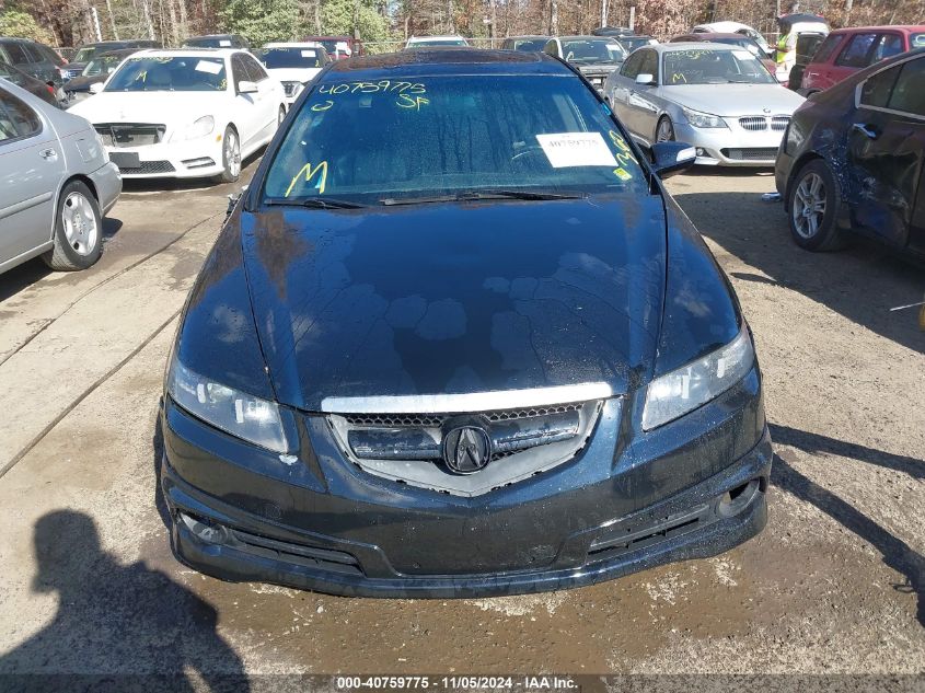 2007 Acura Tl Type S VIN: 19UUA755X7A040541 Lot: 40759775