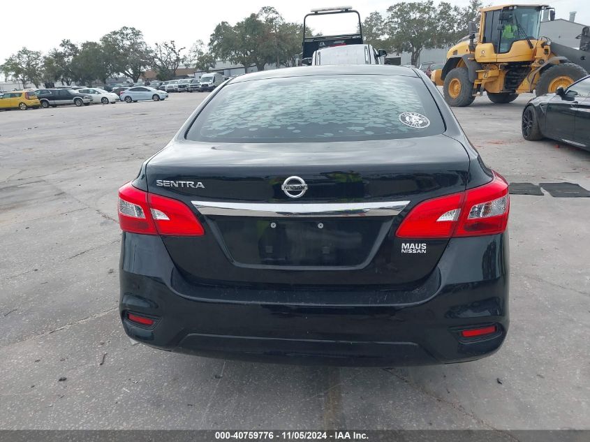 2018 Nissan Sentra S VIN: 3N1AB7AP4JY346601 Lot: 40759776