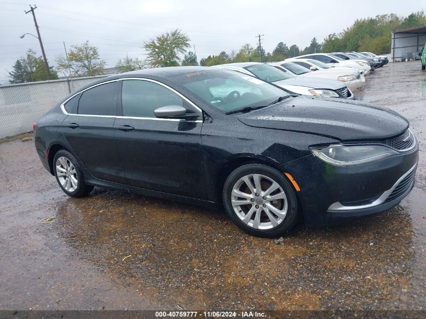 2015 Chrysler 200 Limited VIN: 1C3CCCAB8FN682597 Lot: 40759777