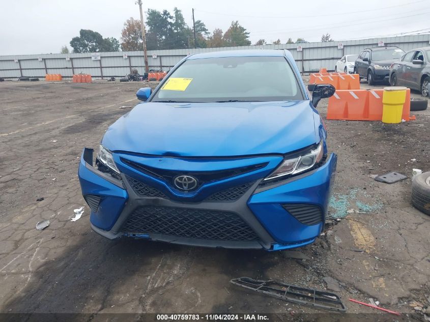 2018 Toyota Camry Se VIN: 4T1B11HK1JU127590 Lot: 40759783