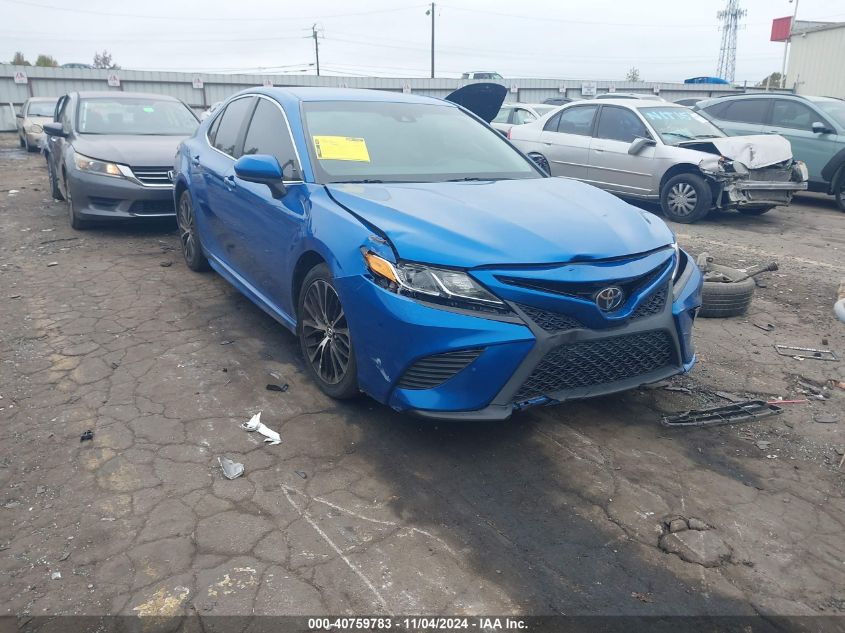 2018 Toyota Camry Se VIN: 4T1B11HK1JU127590 Lot: 40759783