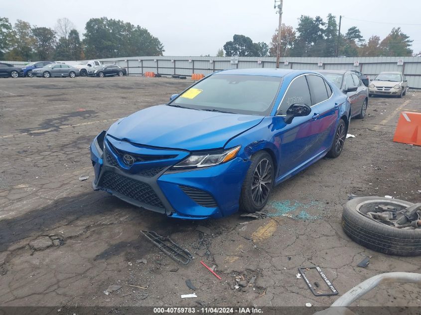 2018 Toyota Camry Se VIN: 4T1B11HK1JU127590 Lot: 40759783