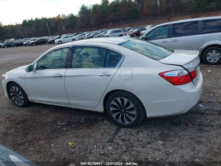 2015 Honda Accord Hybrid Ex-L VIN: 1HGCR6F51FA002742 Lot: 40759801