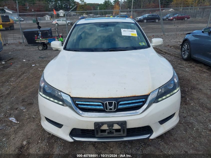 2015 Honda Accord Hybrid Ex-L VIN: 1HGCR6F51FA002742 Lot: 40759801