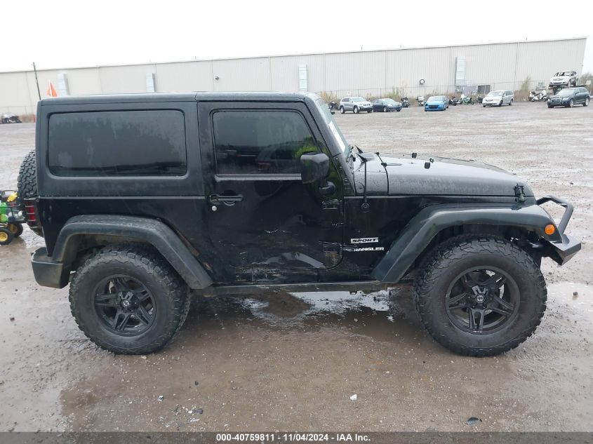 2015 Jeep Wrangler Sport VIN: 1C4AJWAG3FL602947 Lot: 40759811