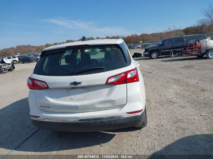 2018 Chevrolet Equinox Ls VIN: 3GNAXHEV9JL118871 Lot: 40759818