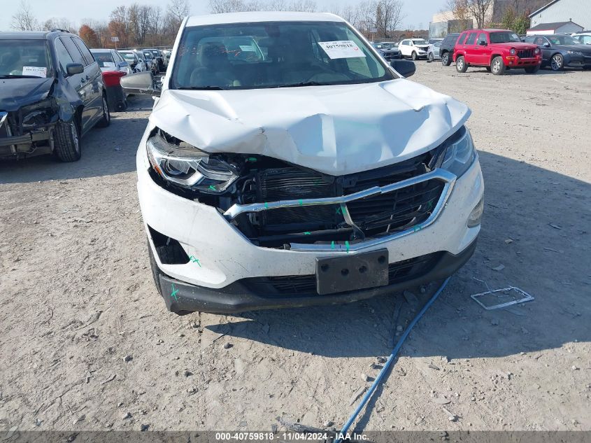 2018 Chevrolet Equinox Ls VIN: 3GNAXHEV9JL118871 Lot: 40759818