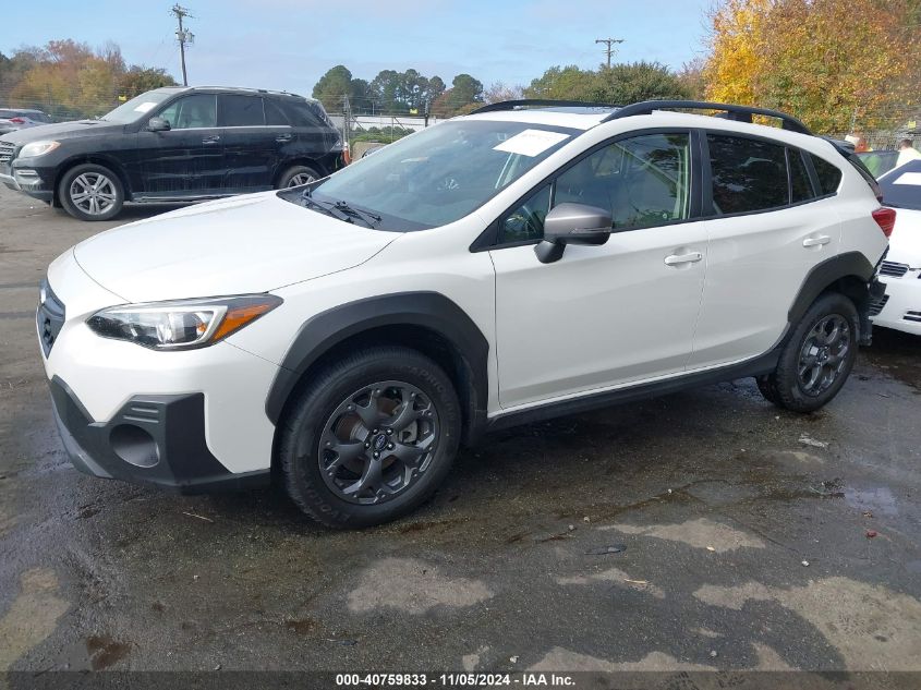 VIN JF2GTHSC0MH246521 2021 SUBARU CROSSTREK no.2