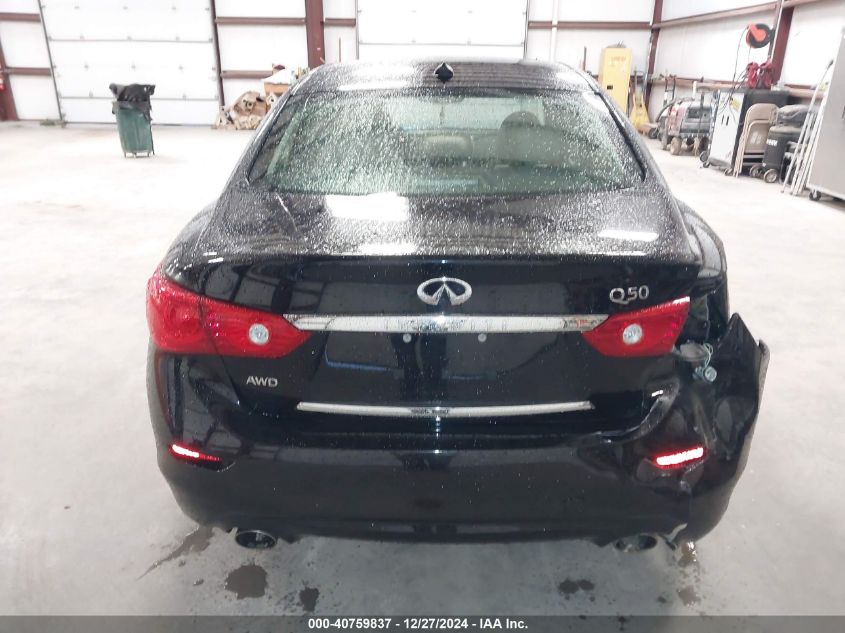 VIN JN1BV7AR5FM402553 2015 Infiniti Q50, Premium no.16