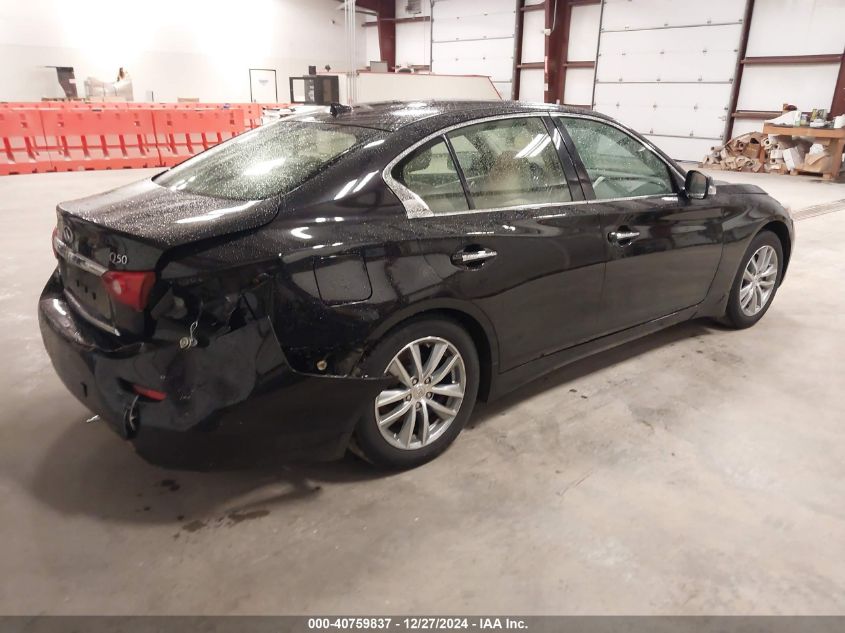 VIN JN1BV7AR5FM402553 2015 Infiniti Q50, Premium no.4