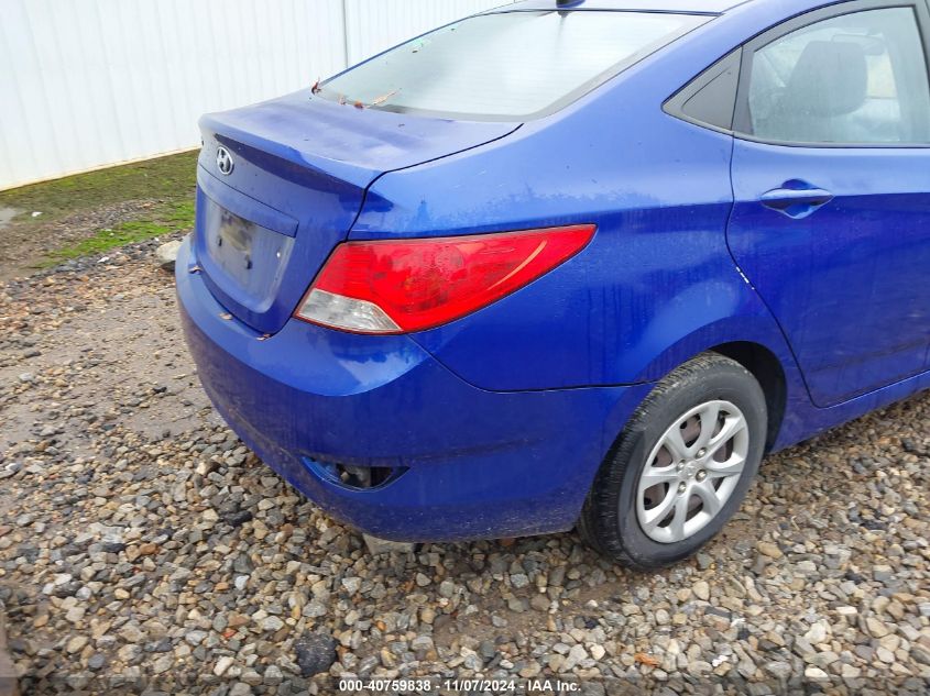 2014 Hyundai Accent Gls VIN: KMHCT4AE3EU587067 Lot: 40759838